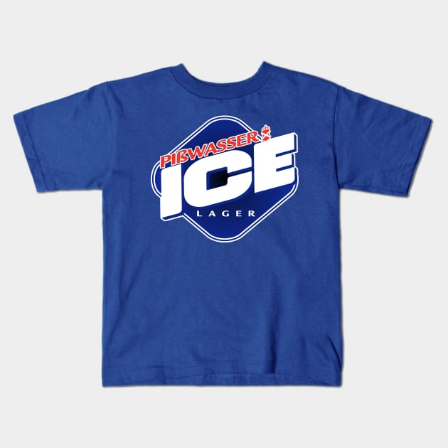 Pisswasser Ice Beer Kids T-Shirt by MBK